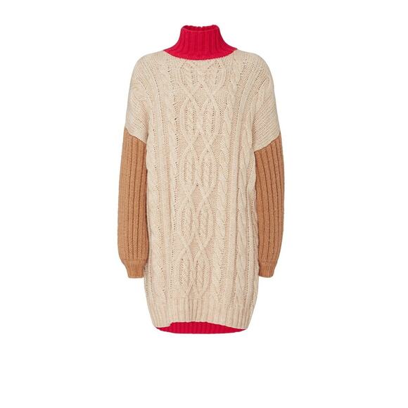 Moon River Cable Knit Sweater Dress - Picture 11 of 11